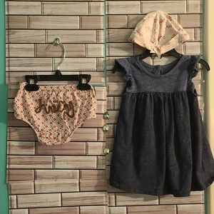 12-18 months baby girl outfit.